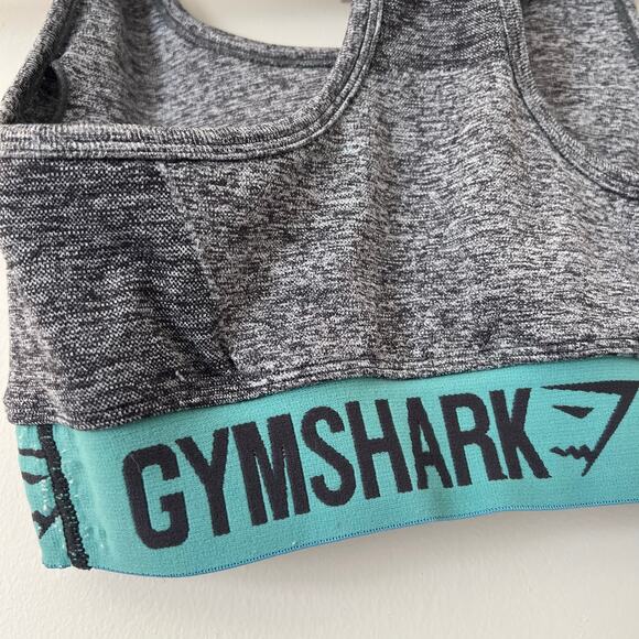 Gymshark Gray Marled Sports Bra - Picture 4 of 4